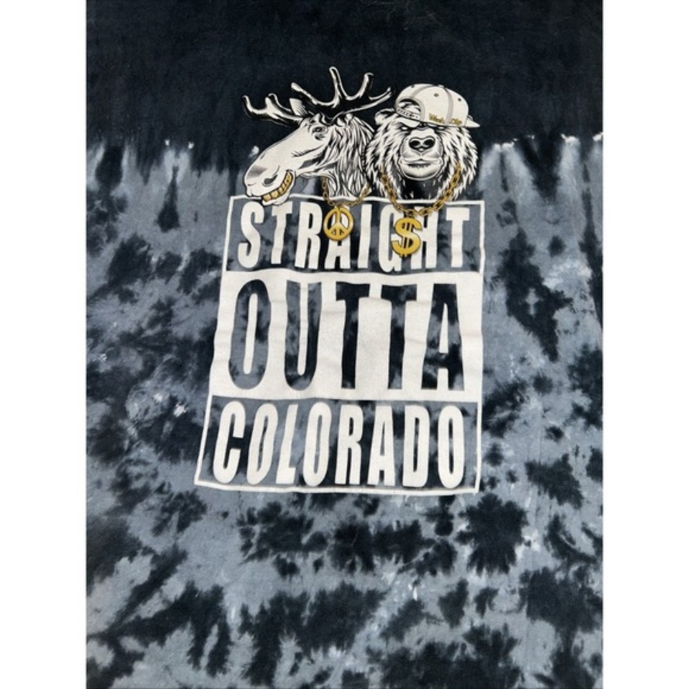 Tie Dye Wook Life Shirt Medium‎